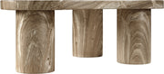 Teramo Concrete Indoor/Outdoor Coffee Table in Beige - 99090Beige-CT13