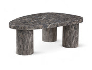 Teramo Concrete Indoor/Outdoor Coffee Table in Brown - 99090Brown-CT13