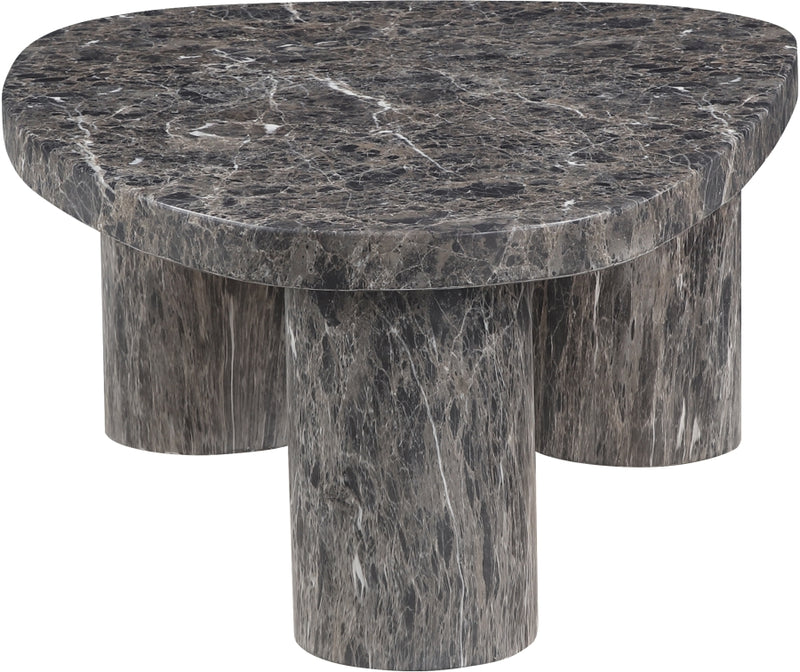 Teramo Concrete Indoor/Outdoor Coffee Table in Brown - 99090Brown-CT13