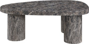 Teramo Concrete Indoor/Outdoor Coffee Table in Brown - 99090Brown-CT13