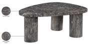 Teramo Concrete Indoor/Outdoor Coffee Table in Brown - 99090Brown-CT15
