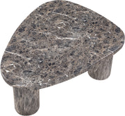 Teramo Concrete Indoor/Outdoor Coffee Table in Brown - 99090Brown-CT15