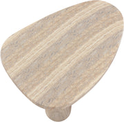 Teramo Concrete Indoor/Outdoor Coffee Table in Travertine - 99090Travertine-CT13