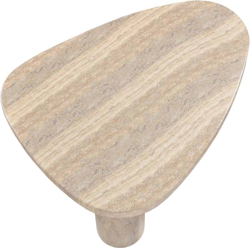 Teramo Concrete Indoor/Outdoor Coffee Table in Travertine - 99090Travertine-CT15