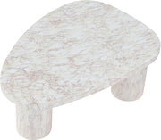Teramo Concrete Indoor/Outdoor Coffee Table in White - 99090White-CT13