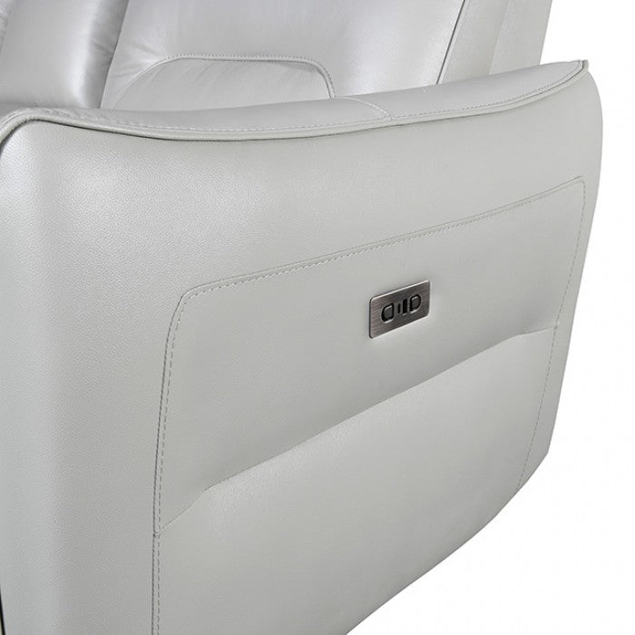 Terentius Taupe Power Recliner - FM69006TP-CH-PM
