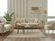 Terra Convertible Loveseat in Beige - 200-SIM-TER-ANKA529-2