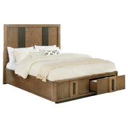 Terrace 2-drawer Eastern King Storage Bed Ash Brown - 224900KE
