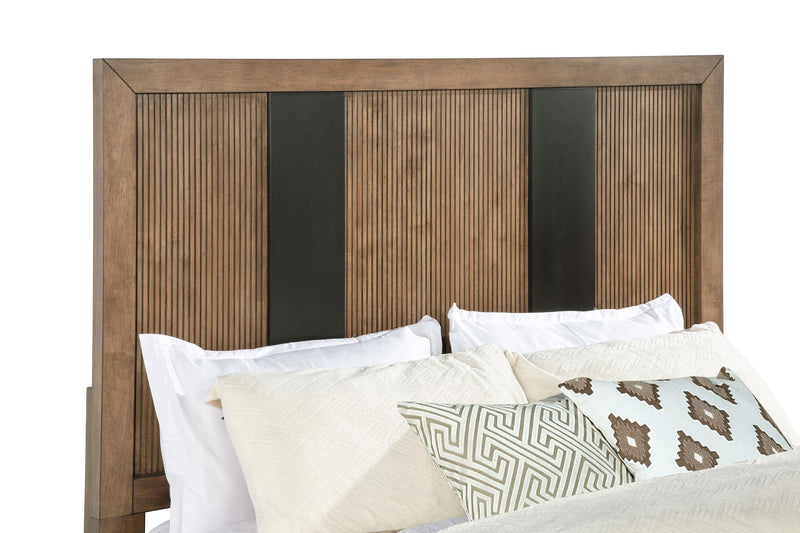 Terrace 2-drawer Eastern King Storage Bed Ash Brown - 224900KE