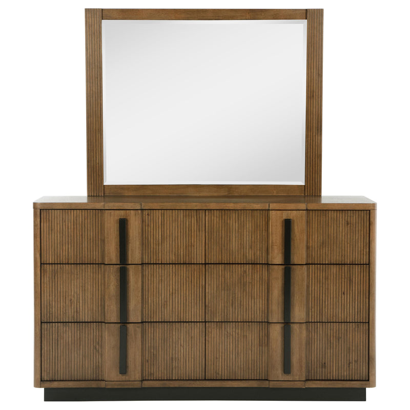 Terrace 6-drawer Dresser and Mirror Ash Brown - 224903M