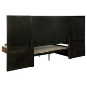 Terrace Queen Wall Panel Storage Bed Ash Brown - 224900Q-S3P