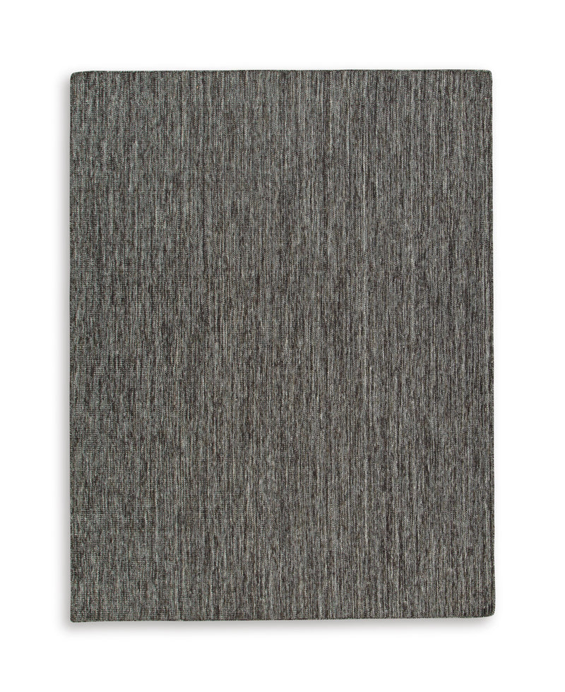 Terrian Black/Green/White Large Rug - R408981