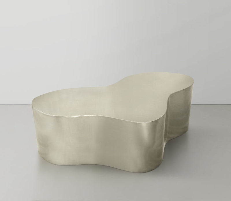 Tevere Large Iron Coffee Table in Silver - 246Silver-C