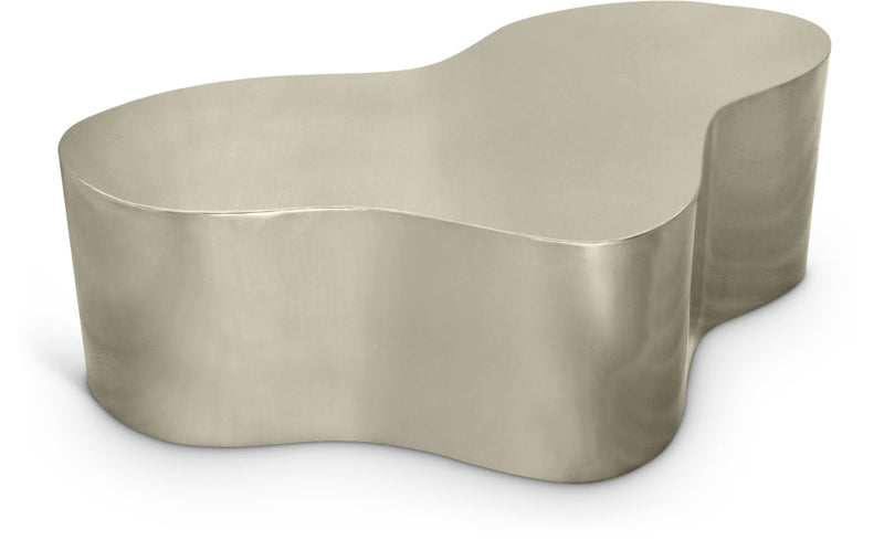 Tevere Large Iron Coffee Table in Silver - 246Silver-C
