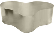 Tevere Large Iron Coffee Table in Silver - 246Silver-C