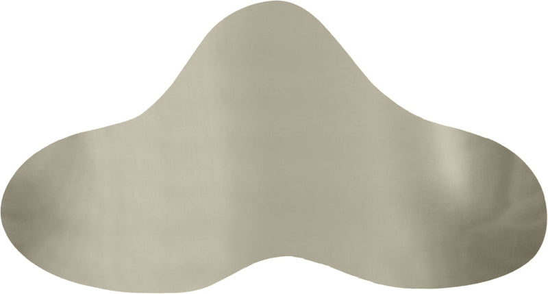 Tevere Large Iron Coffee Table in Silver - 246Silver-C