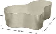 Tevere Large Iron Coffee Table in Silver - 246Silver-C