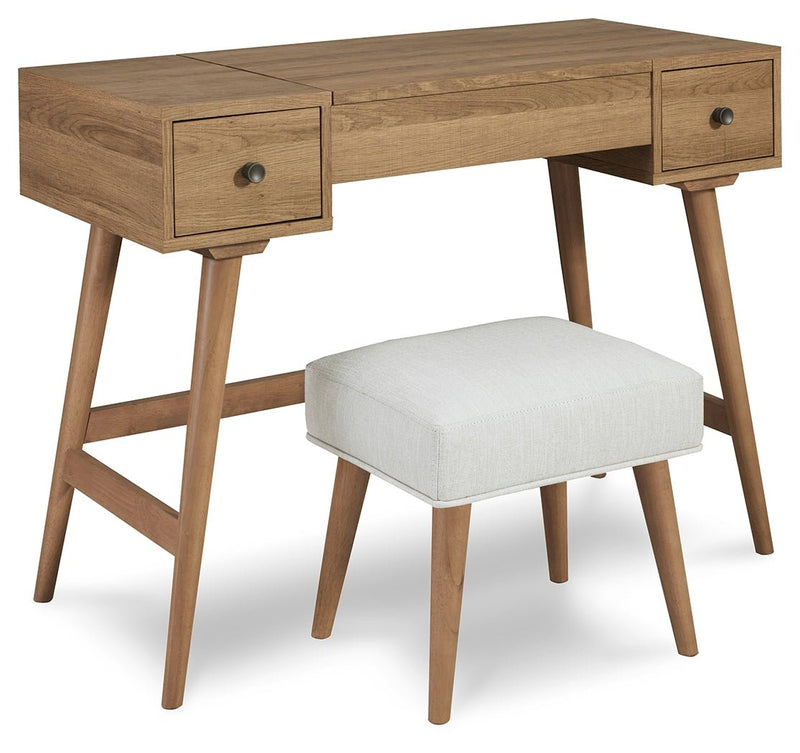 Thadamere Vanity with Stool - Gate FurnitureVanity