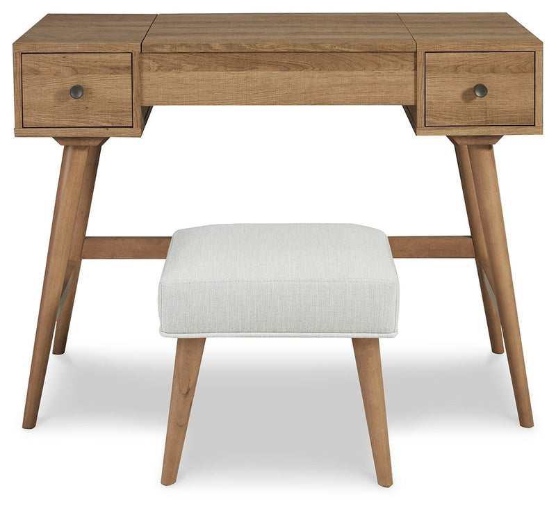 Thadamere Vanity with Stool - Gate FurnitureVanity