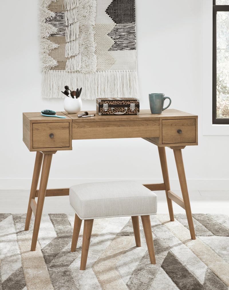 Thadamere Vanity with Stool - Gate FurnitureVanity