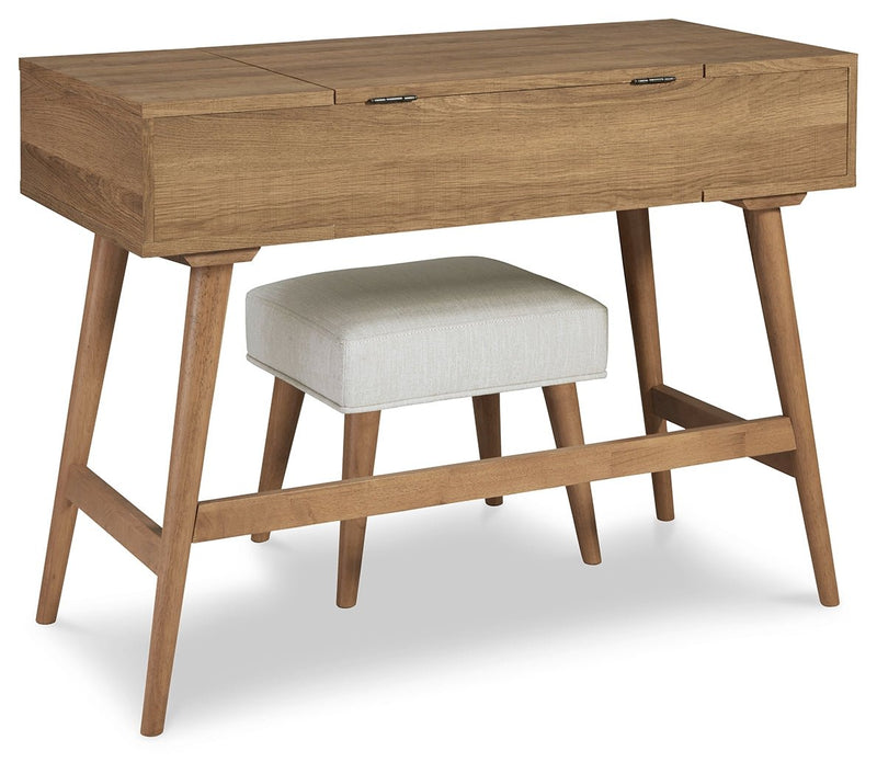 Thadamere Vanity with Stool - Gate FurnitureVanity
