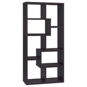 Theo 71-inch 6-shelf Bookshelf Cappuccino - 800264