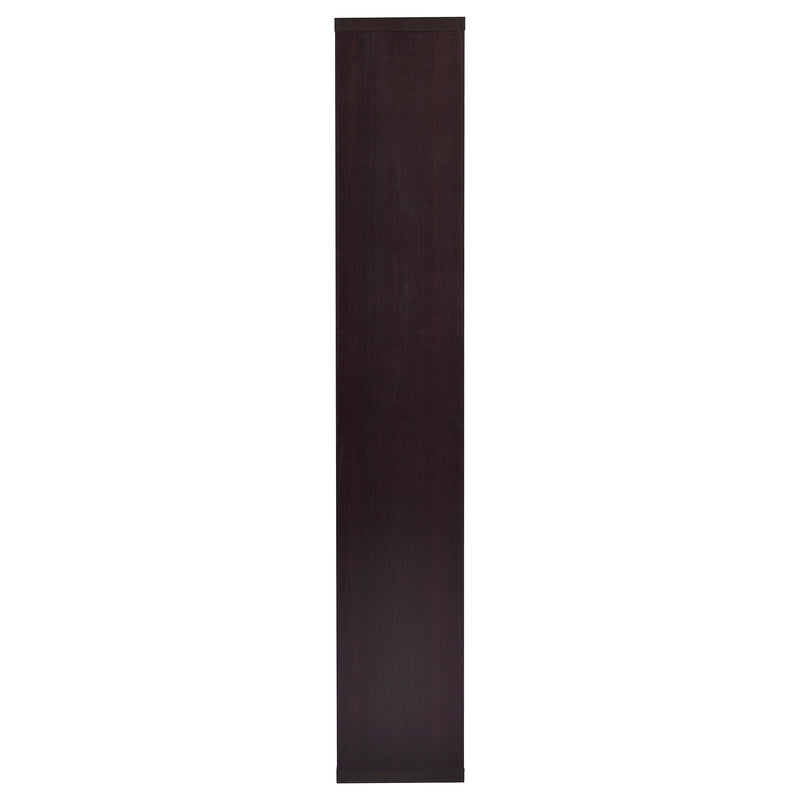 Theo 71-inch 6-shelf Bookshelf Cappuccino - 800264