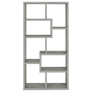 Theo 71-inch 6-shelf Bookshelf Grey Driftwood - 801137