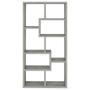 Theo 71-inch 6-shelf Bookshelf Grey Driftwood - 801137