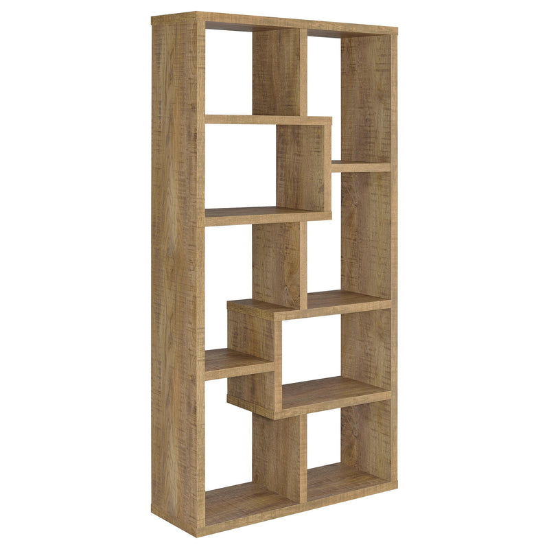 Theo 71-inch 6-shelf Bookshelf Mango - 800515