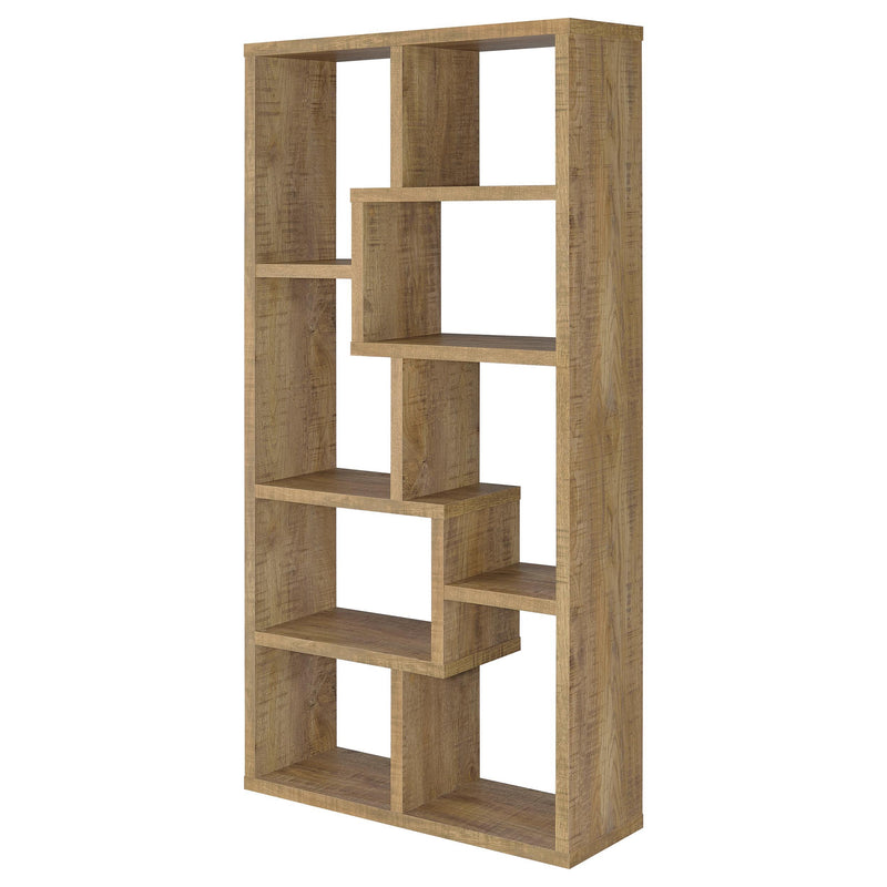 Theo 71-inch 6-shelf Bookshelf Mango - 800515