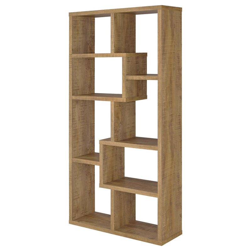 Theo 71-inch 6-shelf Bookshelf Mango - 800515