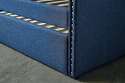 Therese Blue Daybed with Trundle - Gate FurnitureDaybed