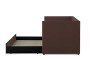 Therese Chocolate Daybed with Trundle - Gate FurnitureDaybed