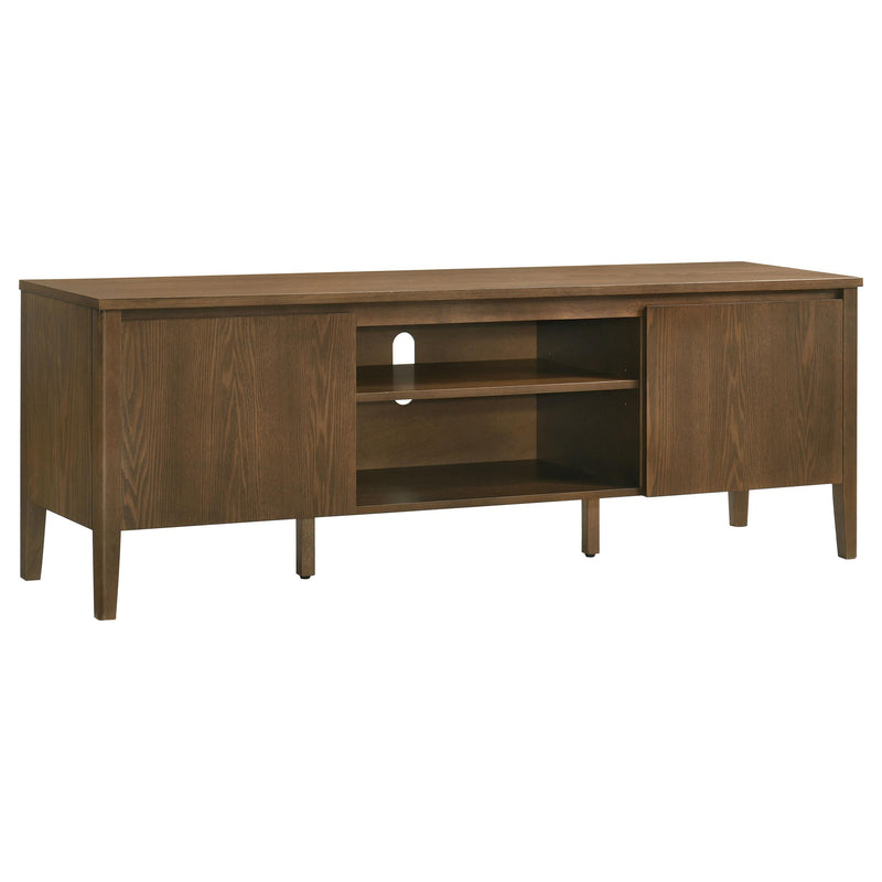 Thori 63-inch 2-door TV Stand Media Console Dark Brown - 701672