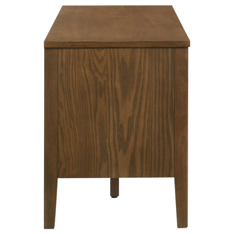 Thori 63-inch 2-door TV Stand Media Console Dark Brown - 701672
