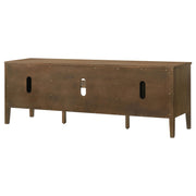 Thori 63-inch 2-door TV Stand Media Console Dark Brown - 701672