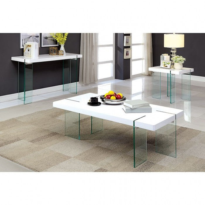 Thorold White End Table - CM4055E-TABLE