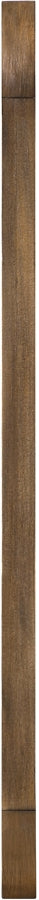 Tiberio 20" W x 42" H Solid Wood Frame Mirror in Brown - TiberioBrown-M