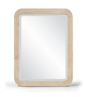Tiberio 20" W x 42" H Solid Wood Frame Mirror in Natural - TiberioNatural-M