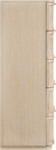 Tiberio Oak Veneer And Solid Wood Chest in Natural - TiberioNatural-CH