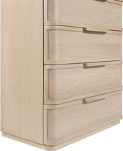 Tiberio Oak Veneer And Solid Wood Chest in Natural - TiberioNatural-CH
