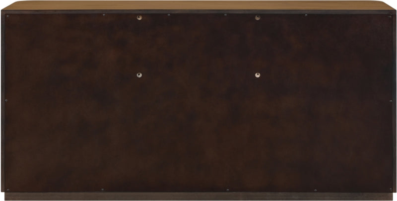 Tiberio Oak Veneer And Solid Wood Dresser in Brown - TiberioBrown-D