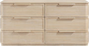 Tiberio Oak Veneer And Solid Wood Dresser in Natural - TiberioNatural-D