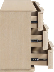 Tiberio Oak Veneer And Solid Wood Dresser in Natural - TiberioNatural-D