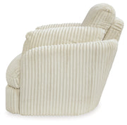 Tie-Breaker Ivory Swivel Glider Recliner - 9490261
