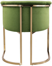 Tierra Velvet Upholstered Dining Chair in Olive - 758Olive-C