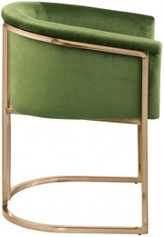 Tierra Velvet Upholstered Dining Chair in Olive - 758Olive-C