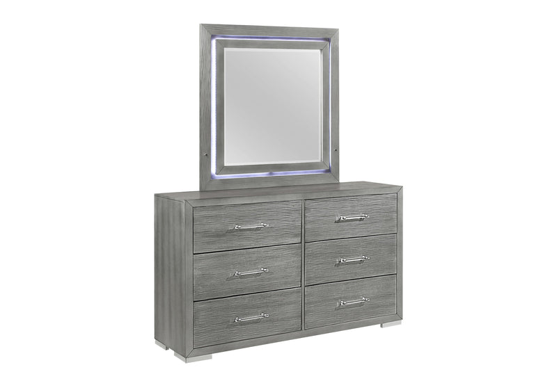 Tiffany Silver Dresser - Gate FurnitureDresser