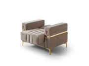 Tilda 3-pieces (Sofa & Loveseat & Chair) Livingroom Set in Beige - 200-ST-TIL-ANKA153-321